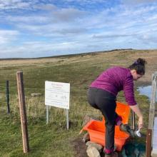 Falklands fieldwork biosecurity.