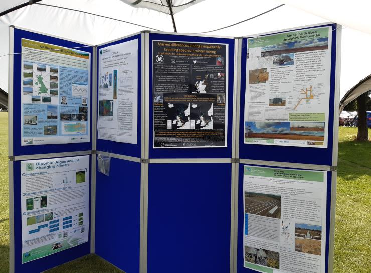 Posters at the Edinburgh Climate Science Festival