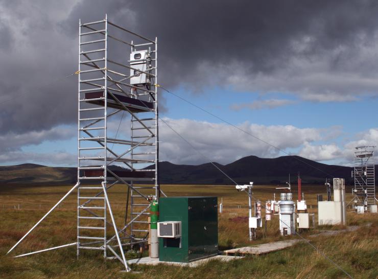 Image of UKCEH's ecosystem observatory Auchencorth Moss