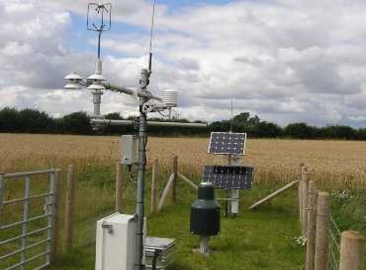 Soil moisture monitoring station