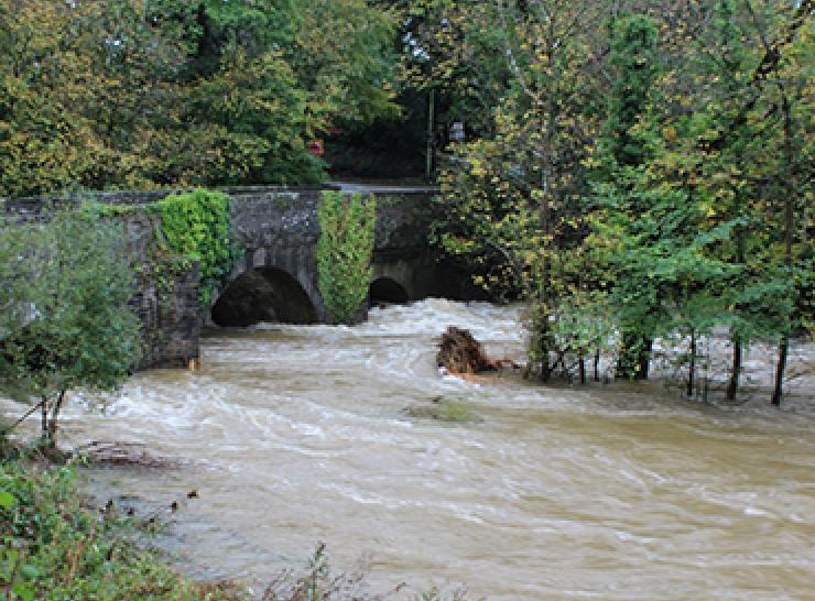 High river level