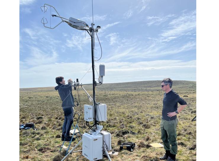 Falklands flux towers