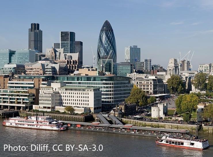 City of London. Photo: Diliff CC-BY-SA-3.0