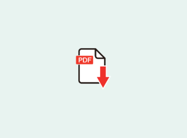 Clipart denoting a PDF file download