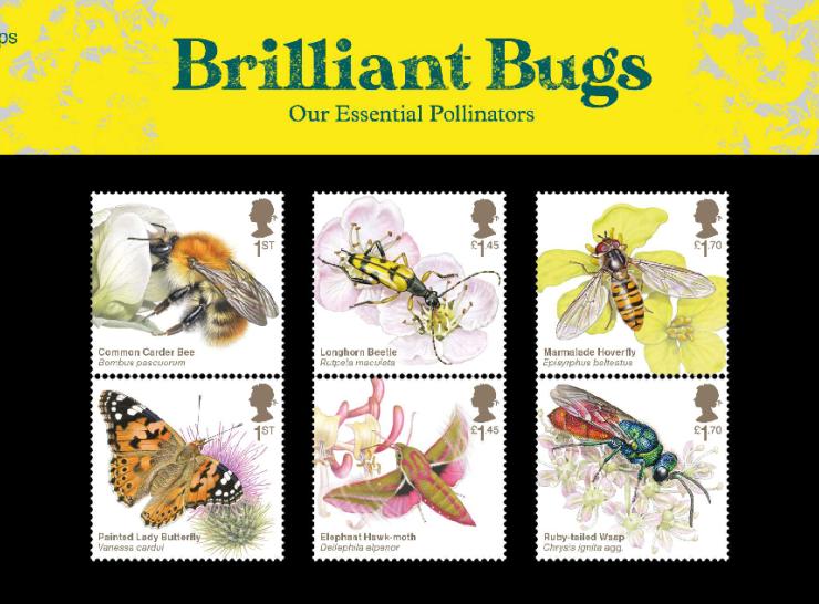 Set of 6 stamps