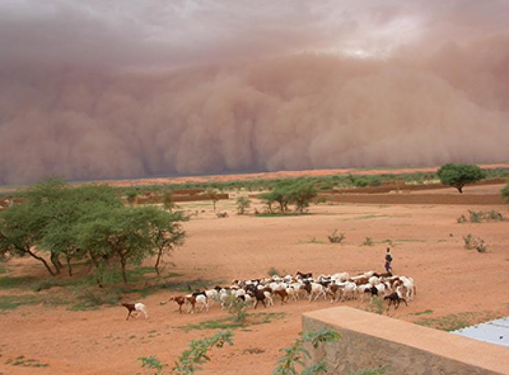 Storm in the West African Sahel