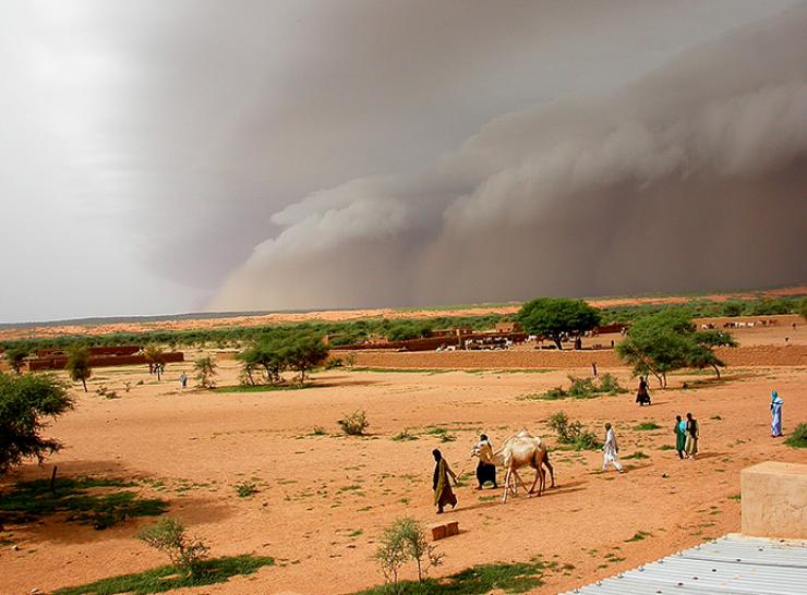 Storm in the West African Sahel