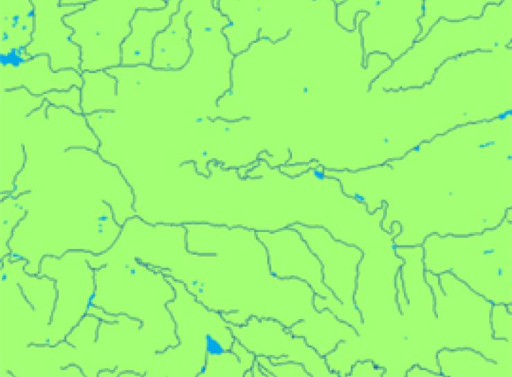 Integrated Hydrological Digital Terrain Model