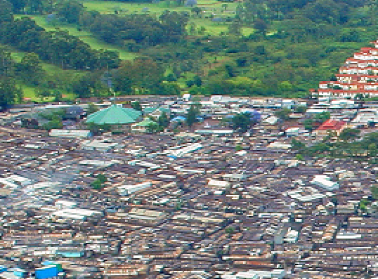 Aerial view of an informal settlement, Nairobi CC BY-SA3.0 https://commons.wikimedia.org/wiki/File:Nairobi_Kibera_04.JPG