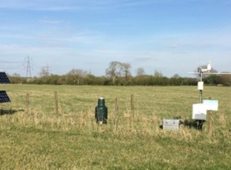 The COSMOS-UK site at Chimney Meadows, Oxfordshire