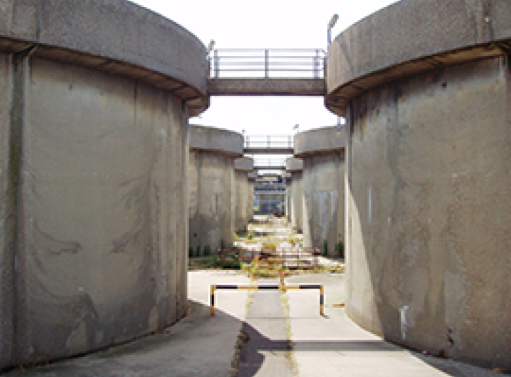 Crossness sewage treatment works