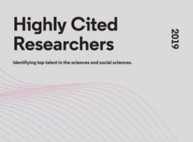 Front cover of Highly Cited Researchers 2019 report