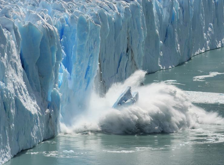 Melting Antarctic glacier   Picture: Shutterstock