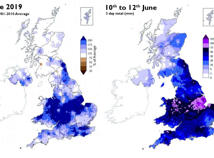 June 2019 rainfall UK for blog