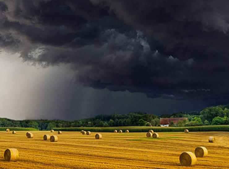 Storm clouds