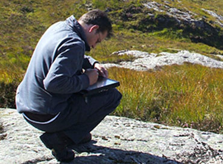 Countryside survey gathering data