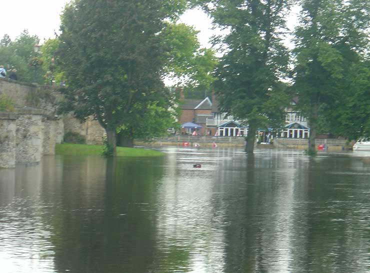 Flooding in Wallingford
