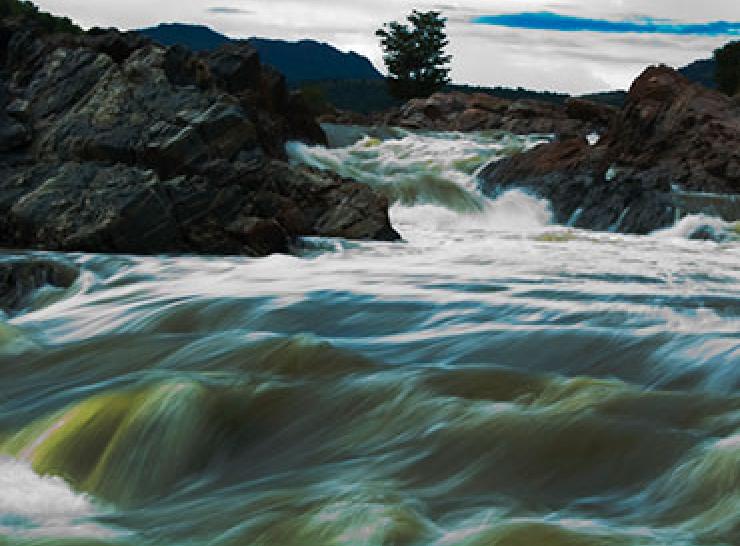 Cauvery river Mekedatu